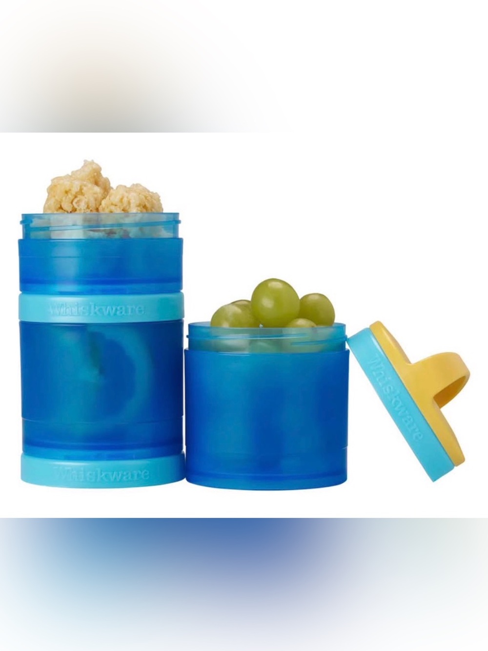 2-BRAND NEW Snack Containers - Picture 2 of 4